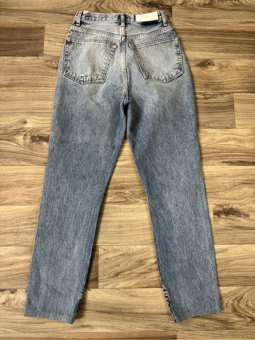 RE/DONE Super High Drain Pipe Jeans Size 25 - Picture 11 of 13